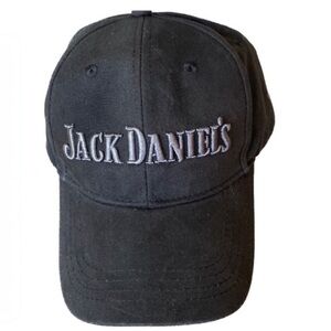 Jack Daniels Blackout Embroidered Ball Cap Trucker Hat